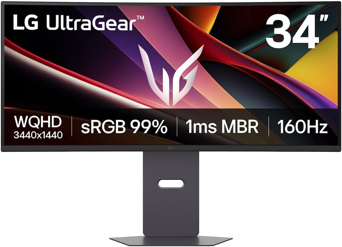 LG UltraGear 34G600A-B curved ultrawide gaming monitor