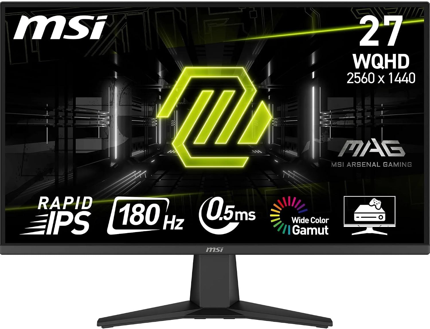 MSI MAG 275QF 27-inch 1440p gaming monitor